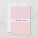 Search for pink vertical note cards Minimalist