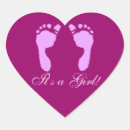 Search for baby footprints stickers Girl