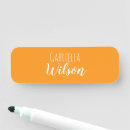 Search for orange name tags Minimal
