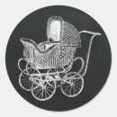 Search for chalkboard baby shower stickers Vintage