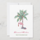 Search for florida seasonal cards Pink flamingo