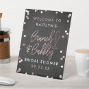 Search for brunch and bubbly welcome signs Elegant