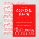 Search for cocktail seasonal invitations Modern