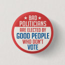 Search for who badges Political