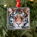Search for tiger christmas tree decorations Tropical