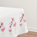 Search for pink flamingo tablecloths Animal