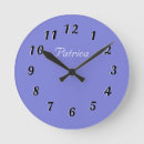 Search for white and blue kitchen clocks Unique