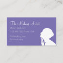 Search for facial business cards Makeup artist