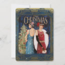 Search for vintage lady christmas cards Deco