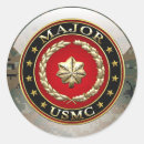 Search for military insignia stickers Usmc maj 3d