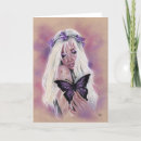 Search for purple butterflies cards Fairy