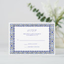 Search for spanish wedding rsvp cards Blue