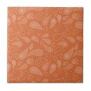 Search for paisley pattern tiles Orange