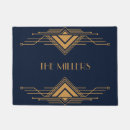 Search for vintage art deco doormats Gold