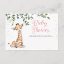 Search for giraffe stamp invitations Pink
