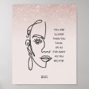 Search for rose gold posters Quote