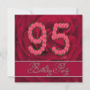 Search for elegant 95th birthday invitations Flowers