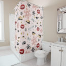 Search for pink christmas shower curtains Silver