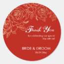 Search for white rose thank you stickers Engagement