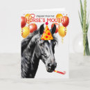Search for black horse cards Pets