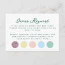 Search for dress code invitations Color palette