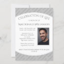 Search for the christian death invitations In loving memory