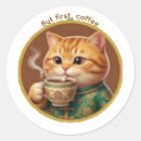 Search for drinking coffee stickers Tea lover