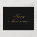 Search for black and gold anniversary cards Modern