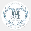Search for home baked stickers Blue