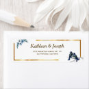 Search for vintage rectangle wedding stickers Dusty blue