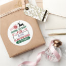 Search for special delivery christmas stickers Rudolph
