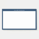 Search for monogrammed post it notes White