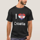 Search for i love croatia tshirts Croatian