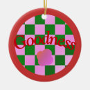 Search for colorful christmas tree decorations Green