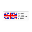 Search for uk flag return address labels English