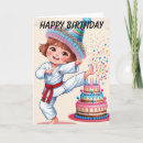 Search for martial arts birthday cards Sport