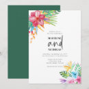 Search for bird of paradise wedding invitations Botanical