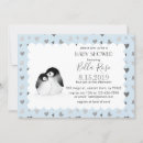 Search for winter baby sprinkle invitations Blue