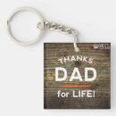 Search for thanks dad key rings Father