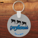 Search for dog silhouette key rings Greyhound
