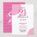 Search for 21 and fabulous invitations For her