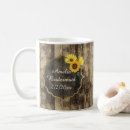 Search for sunflower wedding mugs Bridesmaid