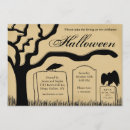 Search for black tombstone invitations Vintage