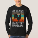 Search for chicken owner tshirts Tiny