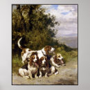 Search for vintage hunting art Dog