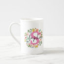 Search for initial name mugs Floral