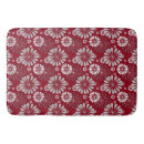 Search for burgundy bath mats Modern
