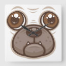 Search for dog face clocks Animal