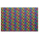 Search for flower of life fabric Geometric