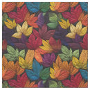 Search for autumn leaf fabric Brown